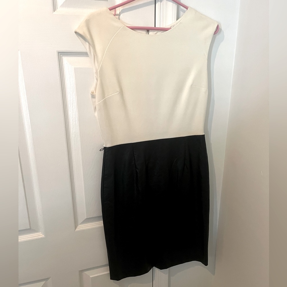 Calvin Klein leather dress